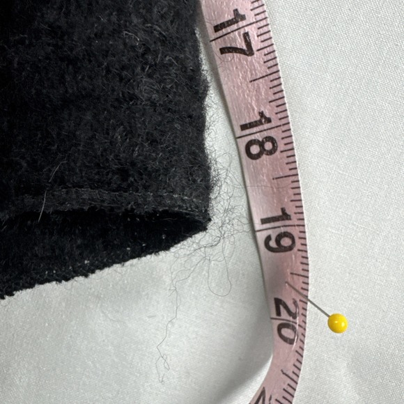 Just Barb Cardigan Sweater Women Medium Black Artsy Boho Fun Colorful Unique - Picture 13 of 13